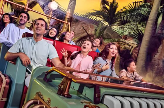 IMG Worlds with Storm Coaster Dubai Frame