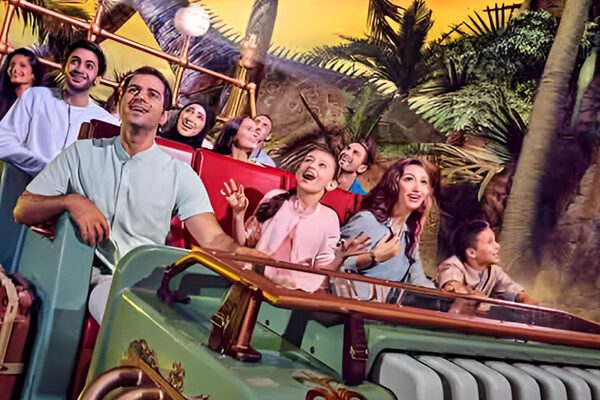 IMG Worlds with Storm Coaster Dubai Frame