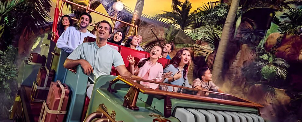 IMG Worlds with Storm Coaster Dubai Frame